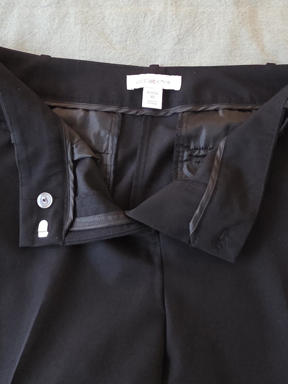 Liz Claiborne Black Women's Dress Trousers